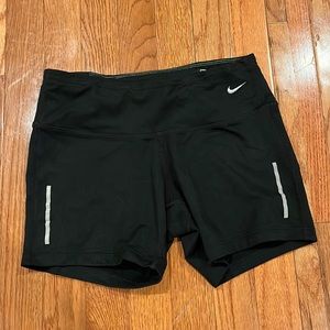 Women’s black Nike gym shorts size SMALL